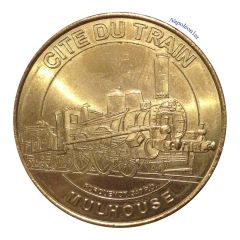 Monnaie de Paris Tourist Token - Mulhouse Cité du Train - Forquenot 340 P.O.