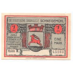 1 Mark Sparkasse