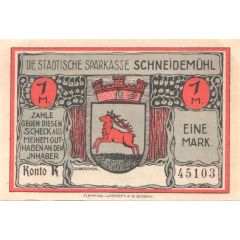 1 Mark Sparkasse