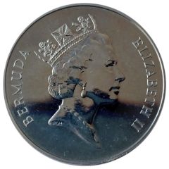 1 Dollar - Elizabeth II Railroad