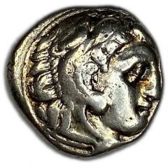 Drachm - Alexander III Colophon
