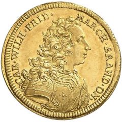 1 Ducat - Charles William Frederick Accession