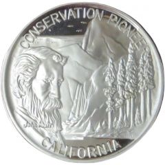 Medal - Official California Medallion Conservation Pioneer