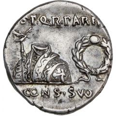 Denarius - Augustus CAESARI AVGVSTO