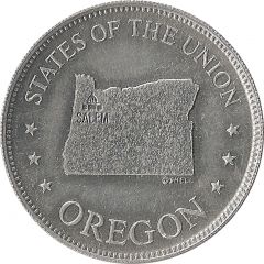 Token - Shell’s States of the Union Coin Game, Version 1 Oregon