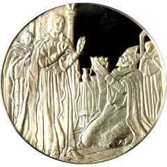 Medal - The history of Belgium in 100 medals Henri II de Brabant