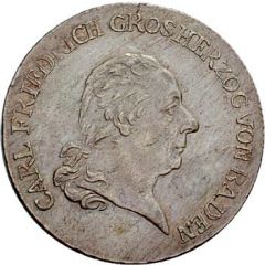 10 Kreuzers - Charles I Frederick
