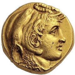 Stater - deified Alexander III Alexandreia