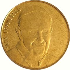 Token - Franciscus Piazza San Pietro