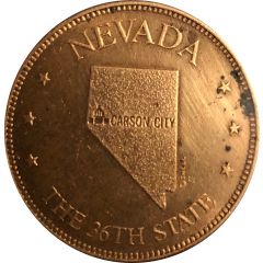 Token - Shell’s States of the Union Coin Game, Version 1 Nevada