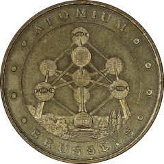 Monnaie de Paris Tourist Token - Brussels Atomium