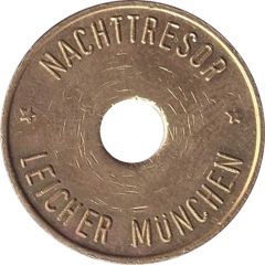 Safe deposit token - Nachttresor Volksbank Leicher, Munchen
