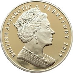 2 Pounds - Elizabeth II RRS Sir David Attenborough, Silver