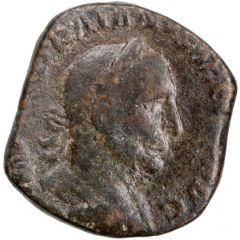 Sestertius - Trajan Decius GEN ILLVRICI S C, Genius