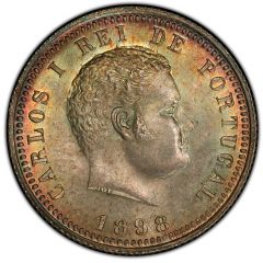 100 Réis - Carlos I