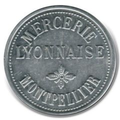 25 Centimes Bon Pour - Mercerie Lyonnaise - Montpellier [34]