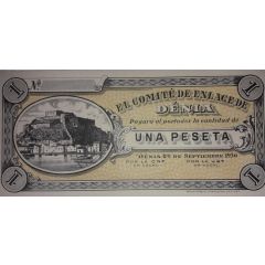 1 Peseta Dénia