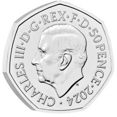 50 Pence - Charles III Team GB Olympics 2024