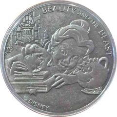 Token - Disney Beauty and the beast - Belle