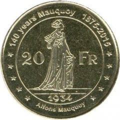 20 Frank - Alfons Mauquoy World Heritage Collectors Coin