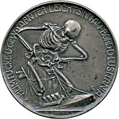 Medal - The sinking of the RMS Lusitania