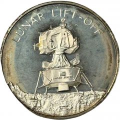 Medal - Apollo Project Lunar Lift-Off