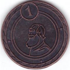 Pyaterochka Token - 1 Toro Bearded Man