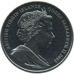 1 Dollar - Elizabeth II William Shakespeare