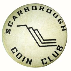 Wooden Token - Scarborough Coin Club Ontario