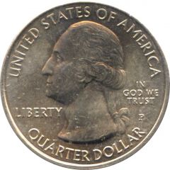 1/4 Dollar `Washington Quarter` War in the Pacific National Historical Park, Guam