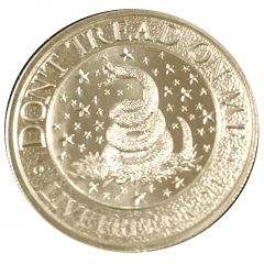 2 Oz Silver Don’t Tread On Me
