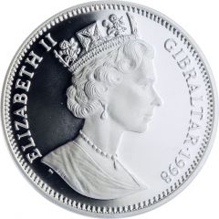 1 Crown - Elizabeth II Marco Polo, Silver Proof