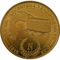 Tourist token - Monnaie de Paris - Île d`Aix - Pays de Fort Boyard - Bicentenaire Napoléon I