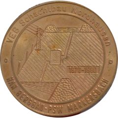 Medal - VEB Schachtbau Nordhausen