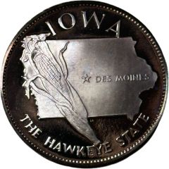 Medal - States of the Union Iowa