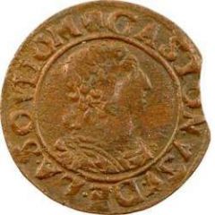 Double Tournois - Gaston d`Orléans 12th type