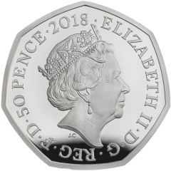 50 Pence - Elizabeth II Tailor of Gloucester, Silver Proof