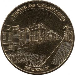 Jeton Touristique - Monnaie de Paris - Epernay - Avenue de Champagne