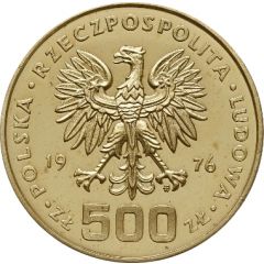 500 Zlotys Kazimierz Pułaski