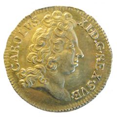 1 Ducat - Charles XI `Gripenhjelms Dukat` Discovery of gold at the Östra Silverberget