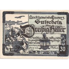 30 Heller Eisenerz