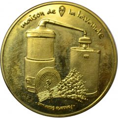 médaille touristique Maison de la Lavande L`alambique