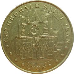 Monnaie de Paris Tourist Token - Lyon Cathédrale Saint Jean