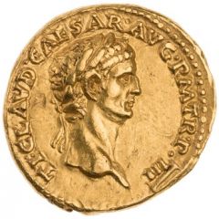 Aureus - Claudius PRAETOR RECEPT