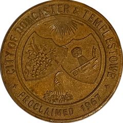 Medal - City of Doncaster Templestowe Proclamation