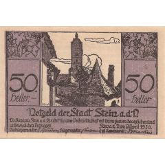 50 Heller Stein an der Donau