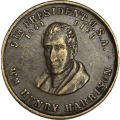 Token - Wm Henry Harrison 9th President