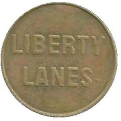 Token - Liberty Lanes Fredericksburg, Virginia