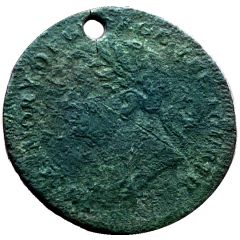Memorial medallion - King George IV