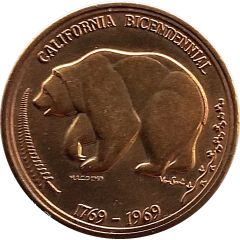 Token - California Bicentennial